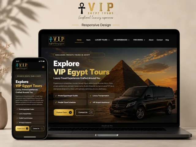 Vipegypttours Website